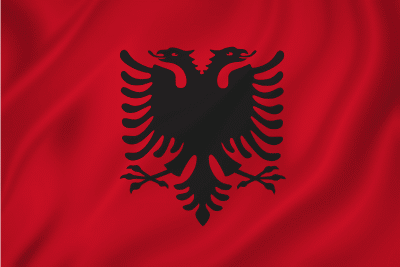 Albanisch flag