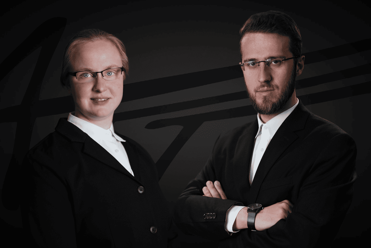 Foto Jonathan und Hanna - ATT Technical Translation Team
