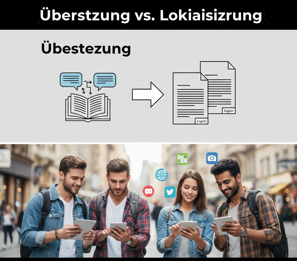 Übersetzung vs. Lokalisierung